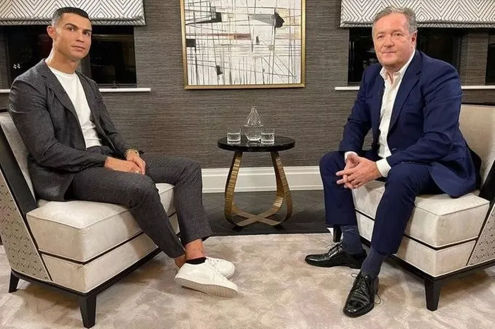 Cuộc phỏng vấn chấn động tiếp theo của Ronaldo sẽ sớm được Morgan công bố. ẢNH: TWITTER MORGAN cuoc-phong-van-gay-chan-dong-tiep-theo-cua-ronaldo.jpg