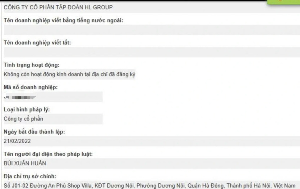 Dấu hiệu lạ trong hệ sinh thái doanh nghiệp trăm tỷ của Huấn “Hoa Hồng” - 1