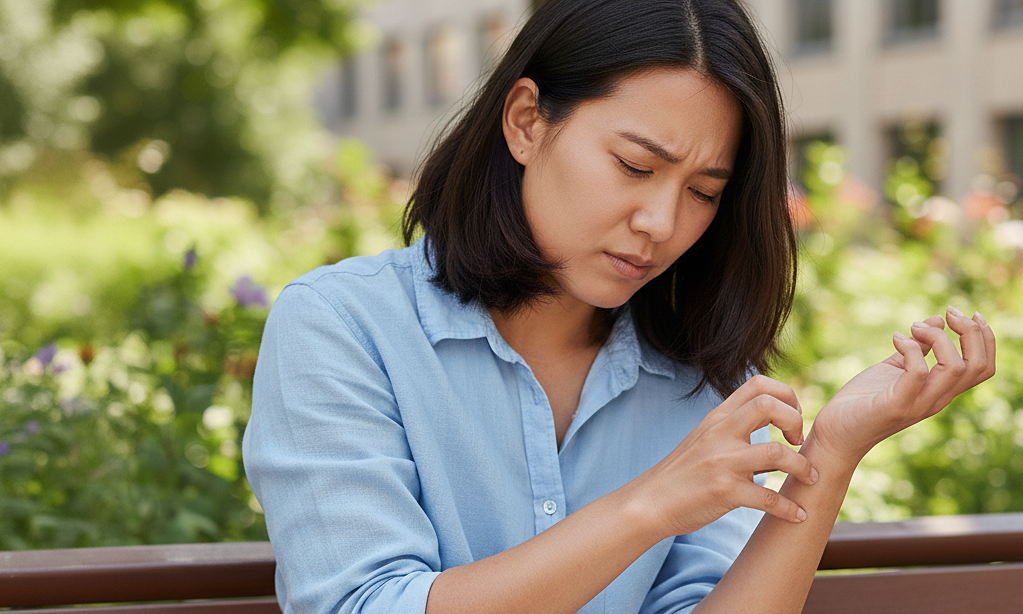 Dau hieu ngua da canh bao than khong khoe