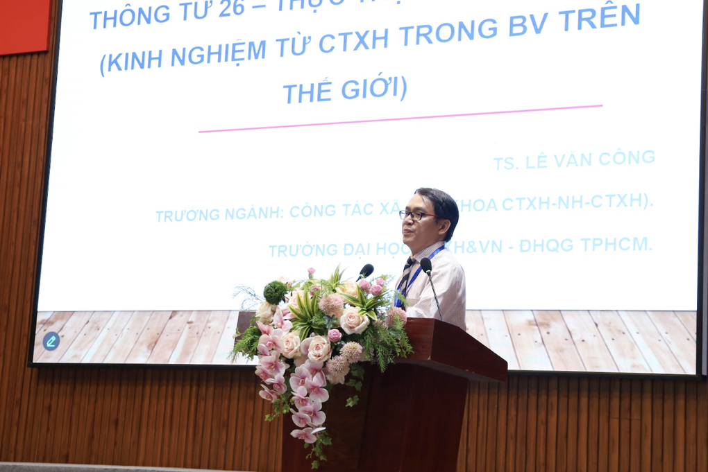 Đề xuất 5 nhóm năng lực để chuẩn hóa nhân viên công tác xã hội bệnh viện - 1