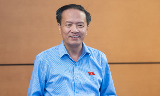 Ông Đinh Ngọc Minh, Ủy viên kiêm nhiệm Ủy ban Kinh tế và Tài chính. Ảnh: Media Quốc hội