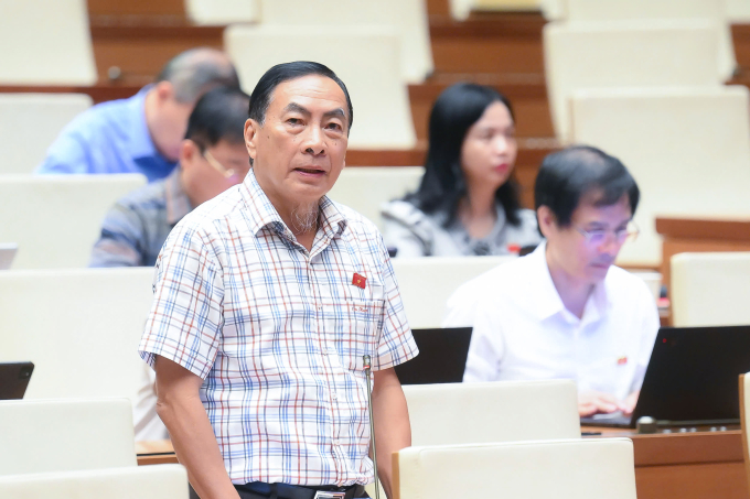 Đại biểu Phạm Văn Hòa (Hội luật gia tỉnh Đồng Tháp). Ảnh: Hoàng Phong