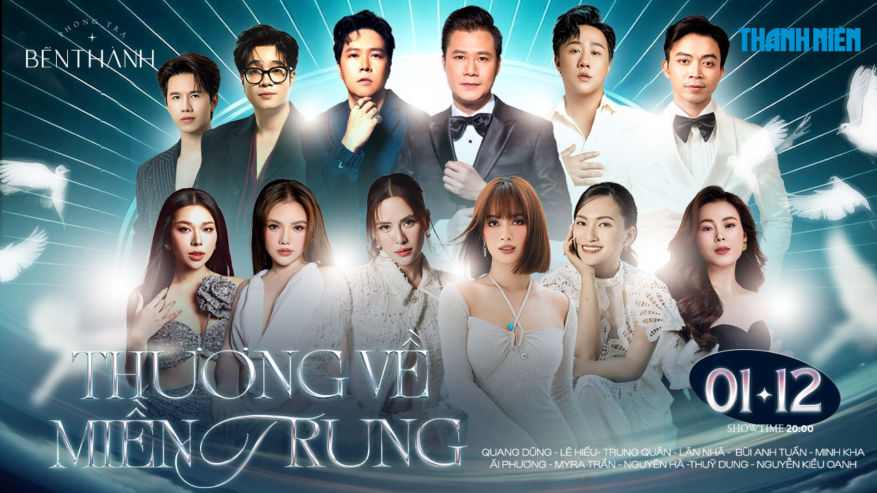 Đêm nhạc 'Thương về miền Trung' được khán giả nhiệt tình ủng hộ- Ảnh 1. Đêm nhạc 'Thương về miền Trung' được khán giả nhiệt tình ủng hộ- Ảnh 1.