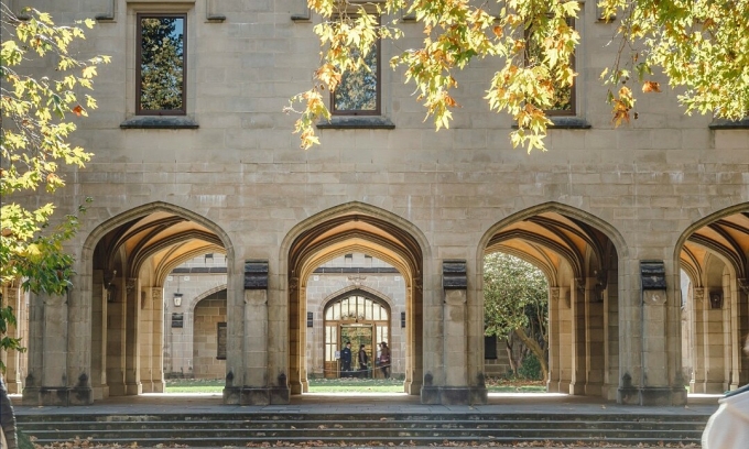Khuôn viên Đại học Melbourne, Australia. Ảnh minh họa: The University of Melbourne Fanpage