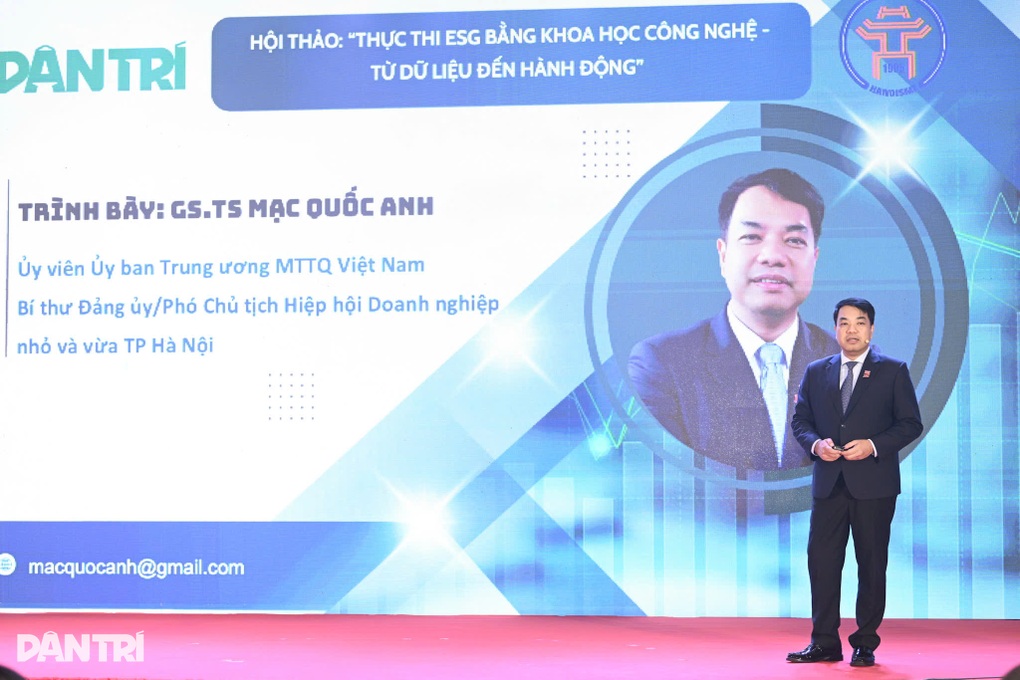 Doanh nghiệp không làm ESG thì mất cơ hội, làm sớm thì có lợi thế sớm - 1