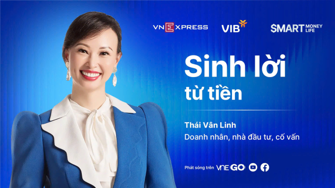 Doanh nhân Thái Vân Linh là khách mời tập 4 vodcast Smart Money, Smart Life - Dẫn đầu xu thế sinh lời. Ảnh: NVCC