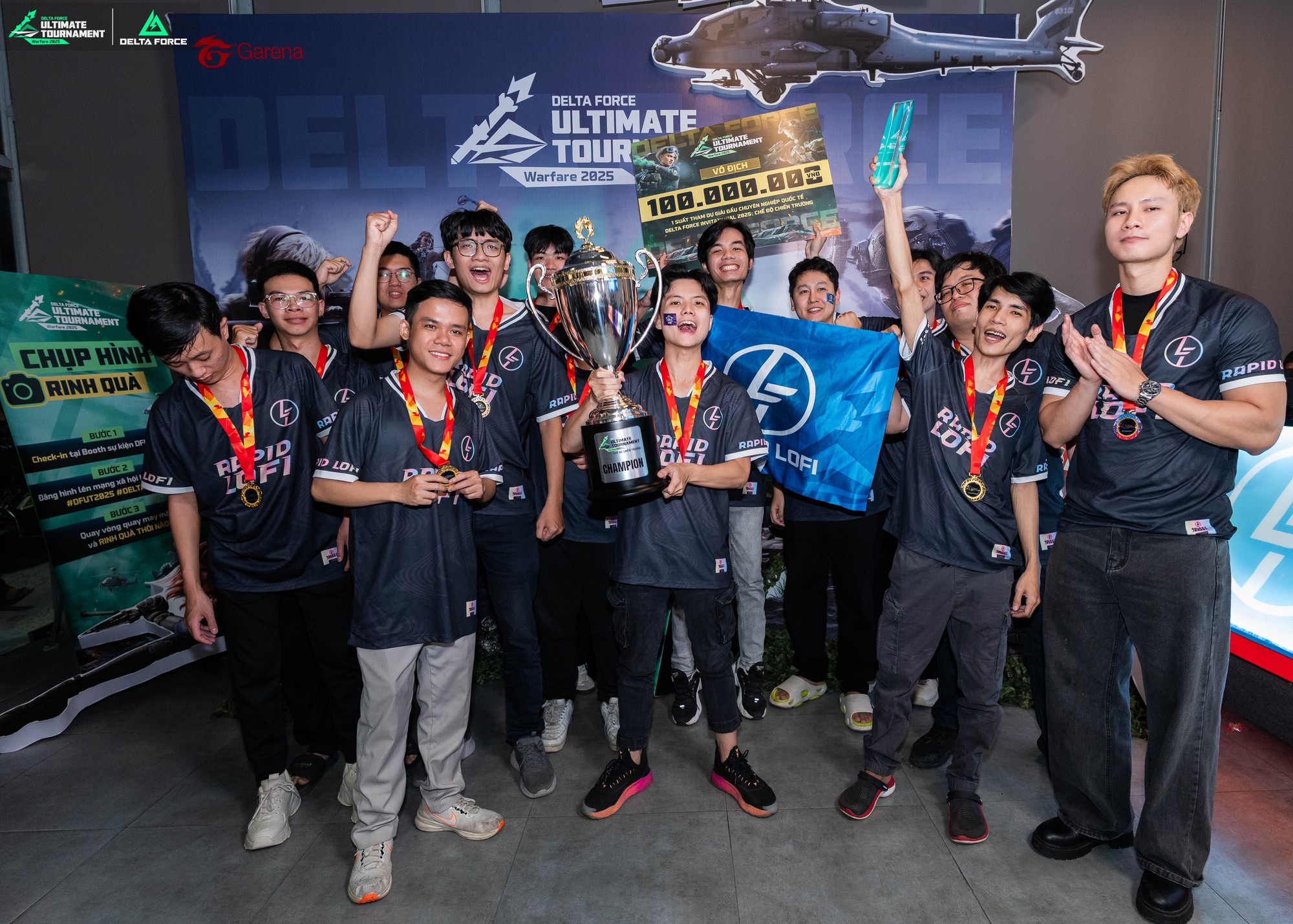 Đội tuyển Rapid Lofi trở thành đại diện Việt Nam tranh tài tại giải đấu quốc tế Delta Force Invitational: Warfare 2025- Ảnh 1.