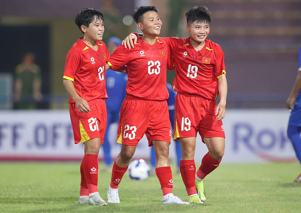 Đội tuyển nữ Việt Nam quyết bảo vệ HCV SEA Games- Ảnh 1.