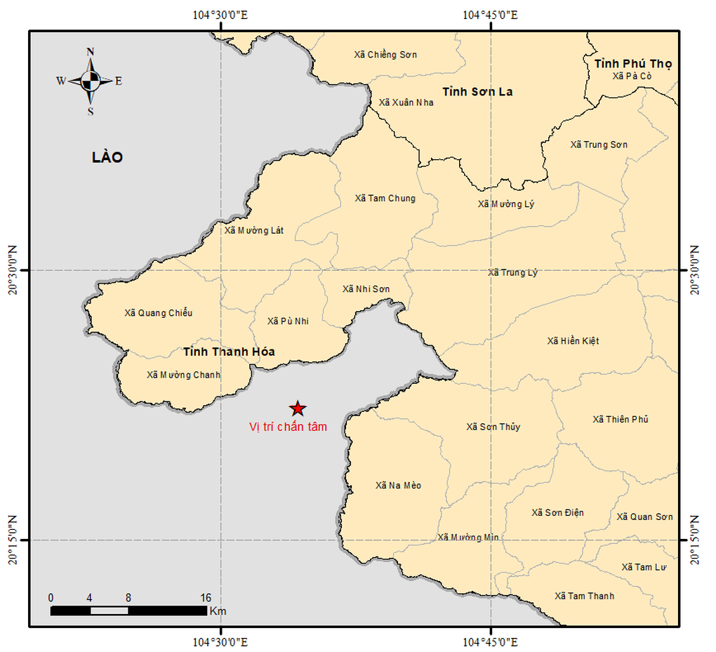 Động đất 4.8 độ ở Lào, nhiều người Hà Nội, Thanh Hóa cảm nhận rung lắc mạnh - 1