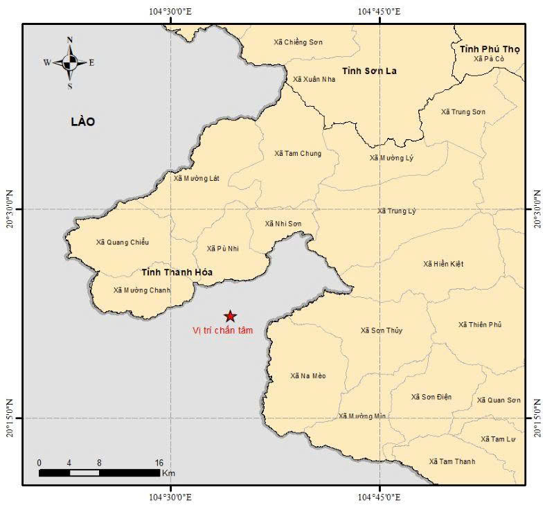 Động đất bên Lào, nhiều người ở Thanh Hóa hoảng hốt khi thấy nhà cửa rung lắc 1 Động đất bên Lào, nhiều người ở Thanh Hóa hoảng hốt - Ảnh 1.