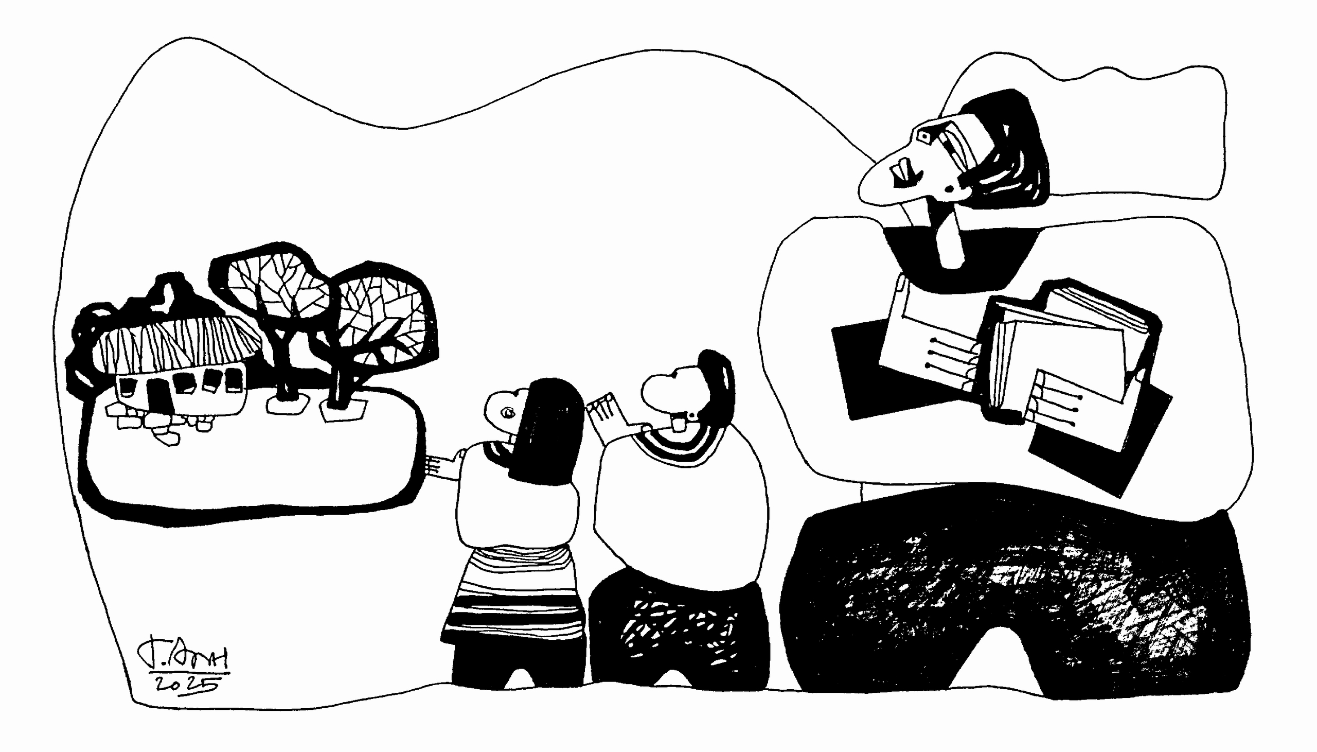 Gánh con chữ qua đèo - Truyện ngắn dự thi của Lam Tịnh - Ảnh 1.