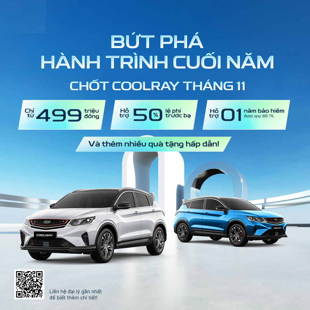 Geely Coolray ưu đãi lên đến 80 triệu đồng, mua xe đón Tết chỉ từ 499 triệu đồng - 1