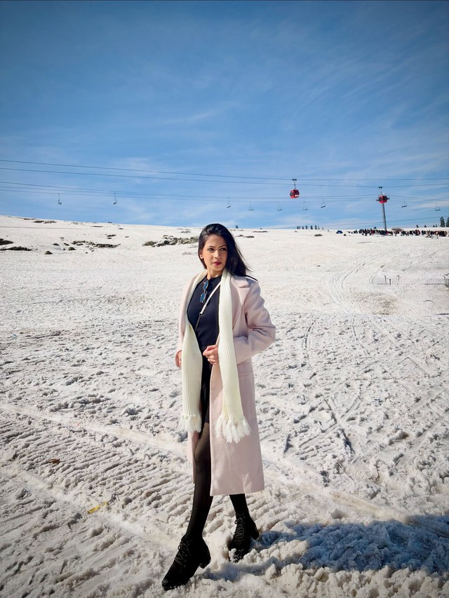 Giữ ấm mà vẫn khoe dáng chuẩn với quần tất mùa thu đông- Ảnh 1.