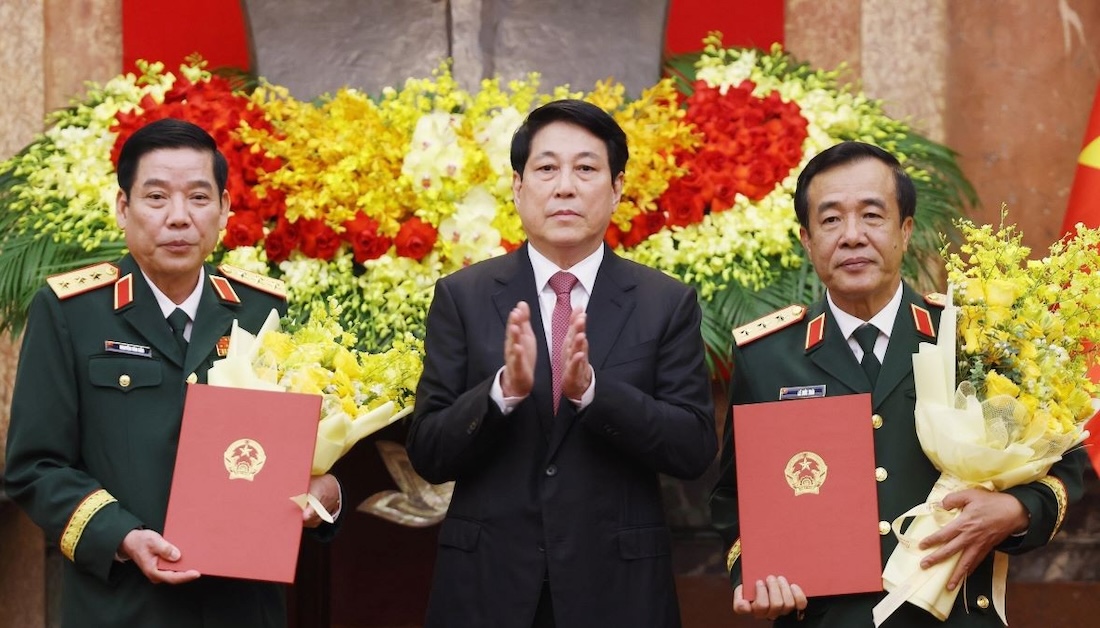 Hai thứ trưởng Bộ Quốc phòng được thăng quân hàm thượng tướng 1 Thượng tướng - Ảnh 1.