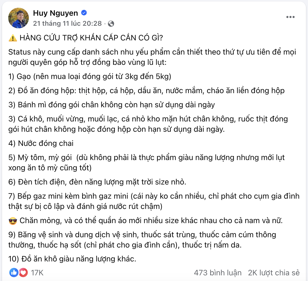 Hàng cứu trợ khẩn cấp cho người dân vùng lũ cần những gì?- Ảnh 1.