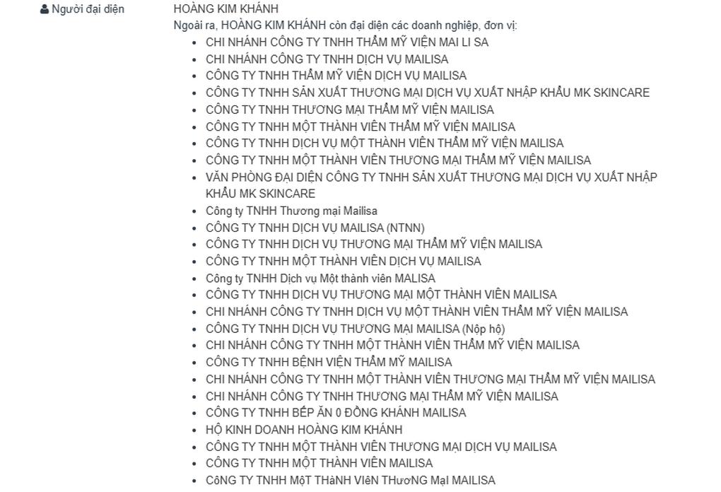 Hé lộ hệ sinh thái doanh nghiệp của vợ chồng chủ thẩm mỹ viện Mailisa - 3