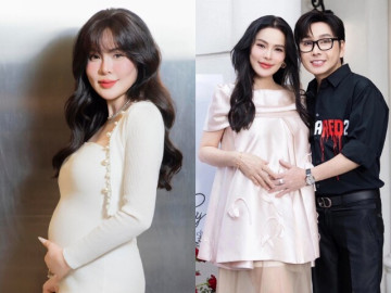 Hoa hậu Phương Lê sinh con thứ 4, NSƯT Vũ Luân hạnh phúc làm bố lần đầu ở tuổi 53