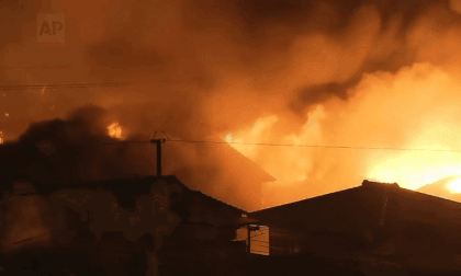 hỏa hoạn ở Nhật 0 Hỏa hoạn kinh hoàng ở Nhật Bản, cháy lớn thiêu rụi 170 ngôi nhà