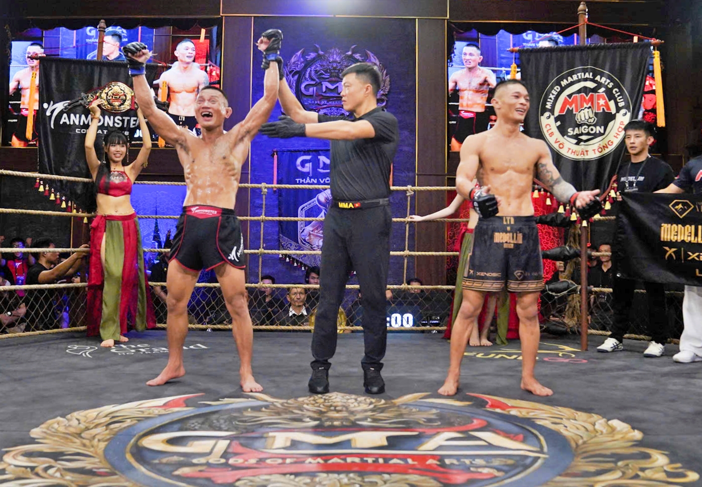 Huỳnh Quang Thiện thắng Lương Trọng Nghĩa tranh cãi ở GMA 10 - Ảnh 1.