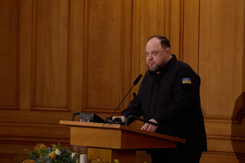 Chủ tịch Quốc hội Ukraine - ông Ruslan Stefanchuk. Ảnh: Ruslan Stefanchuk/X ukraine mỹ kế hoạch hòa bình.jpeg