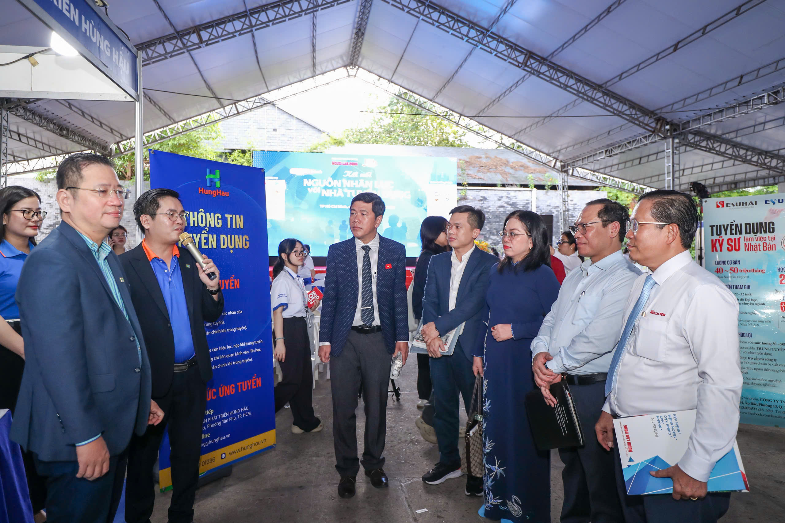 Kết nối nguồn nhân lực với nhà tuyển dụng 3 Job Link 2025: Kết nối nguồn nhân lực với nhà tuyển dụng - Ảnh 12.