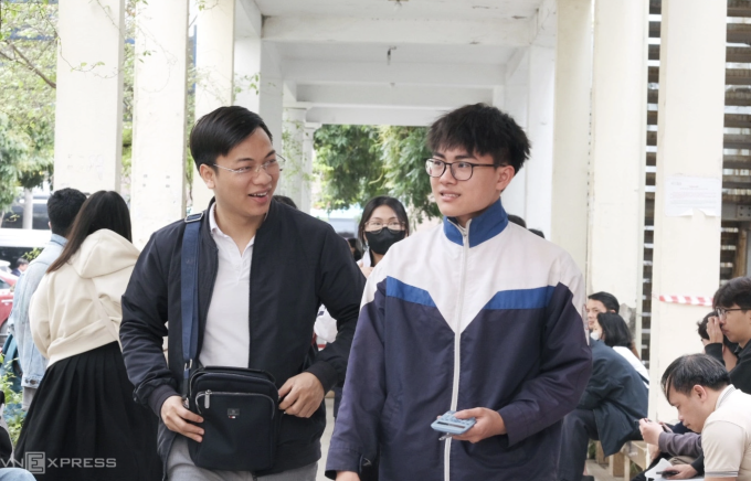 Thí sinh thi đánh giá năng lực tại Đại học Quốc gia Hà Nội năm 2025. Ảnh: Dương Tâm