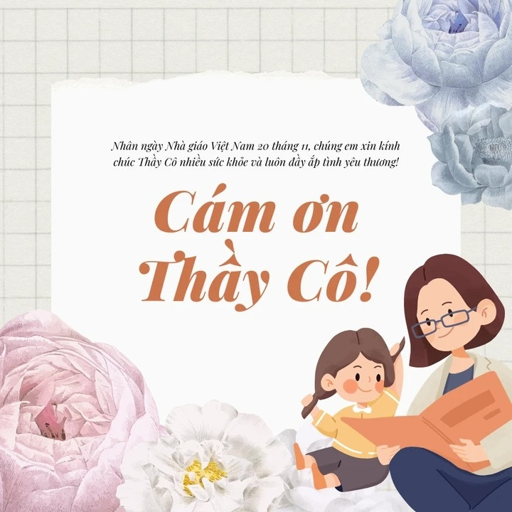 Lời chúc 20/11 dành cho cô giáo mầm non, thầy cô giáo chủ nhiệm- Ảnh 1.