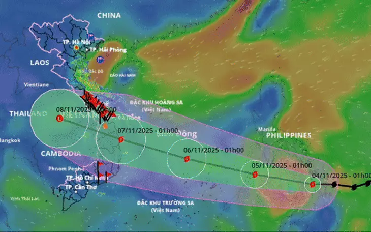 Lũ chồng lũ, thêm âu lo bão số 13 - Ảnh 6.