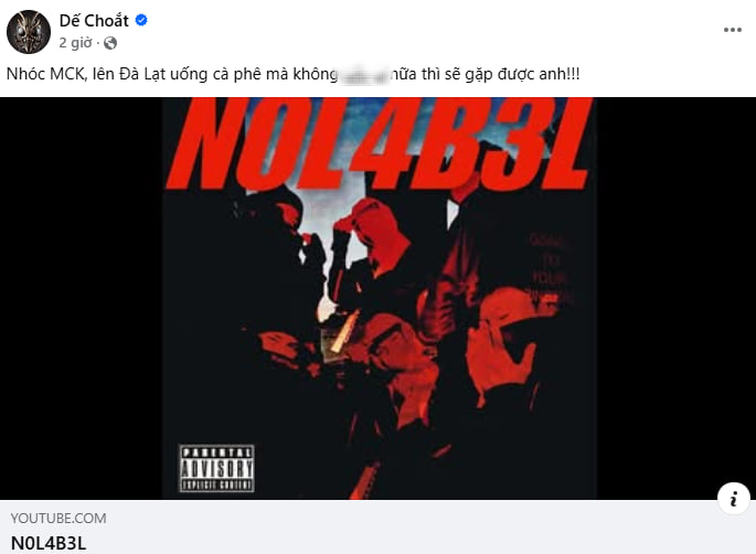 MCK lại “out trình”- Ảnh 1. MCK lại “out trình”- Ảnh 1.