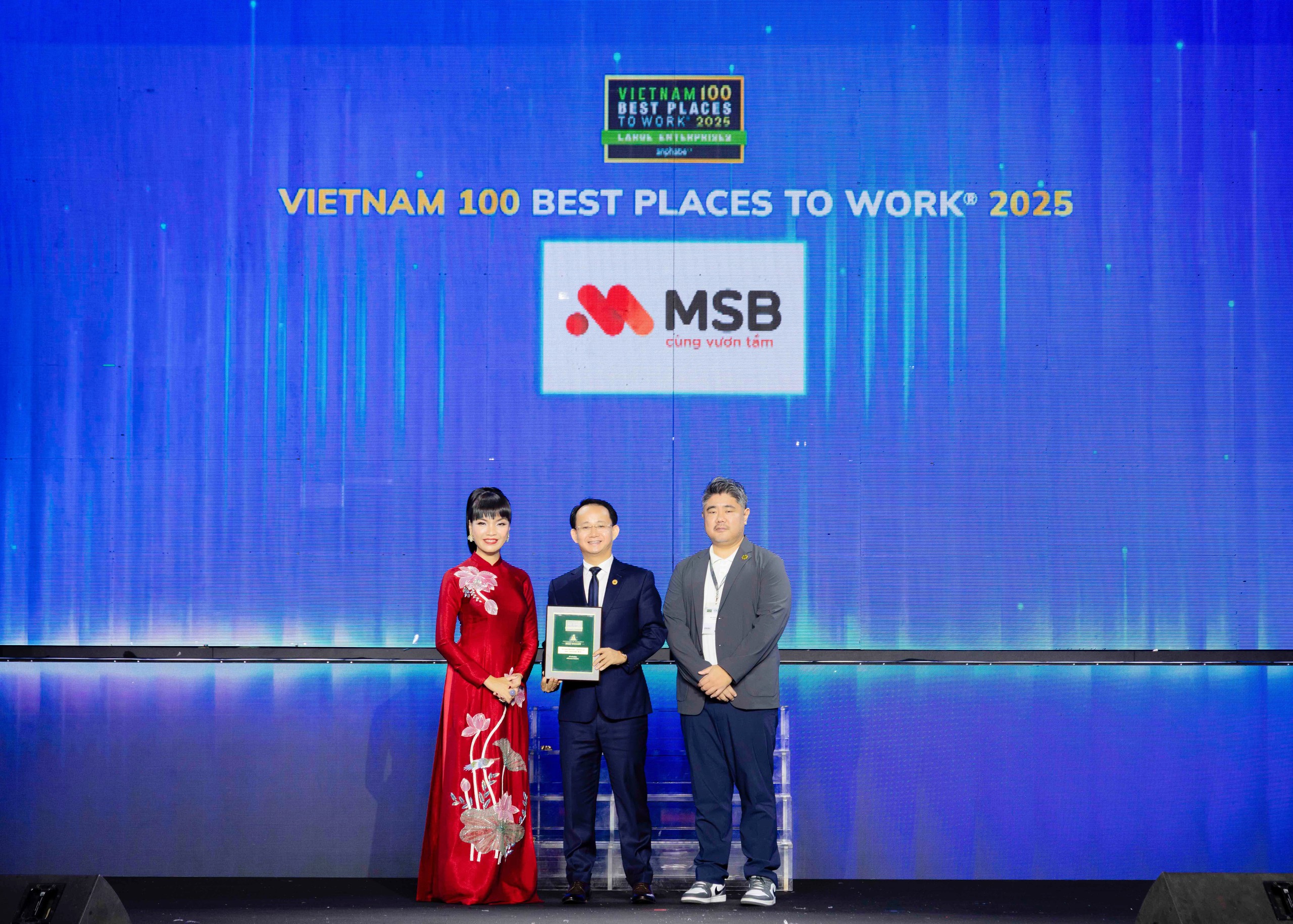 MSB khẳng định vị thế ‘Top 100 nơi làm việc tốt nhất Việt Nam 2025’ - Ảnh 1.