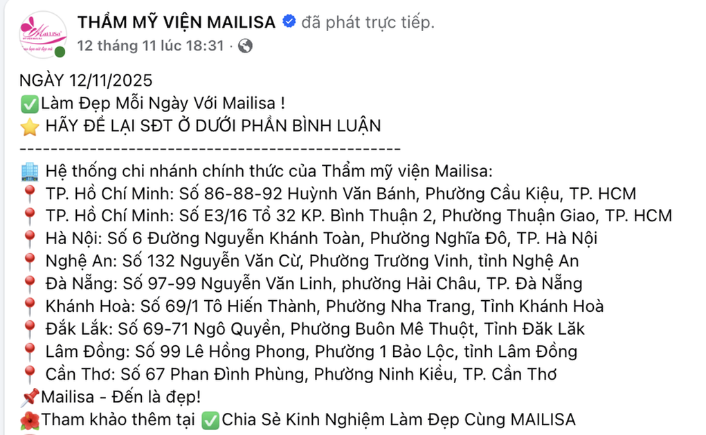 Mailisa giải thể loạt công ty; nhiều doanh nghiệp biến động nhân sự - 1