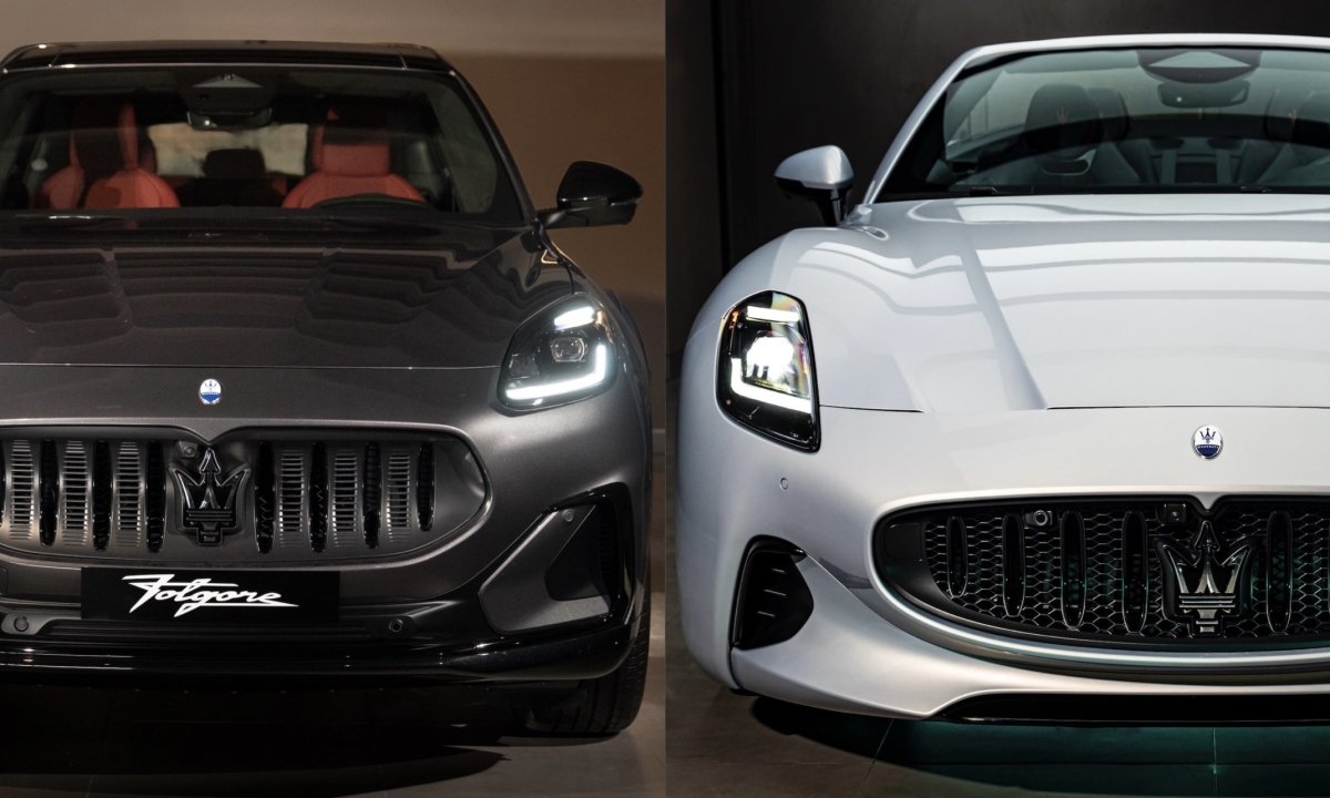 Maserati gioi thieu hai mau xe dien dau tien tai