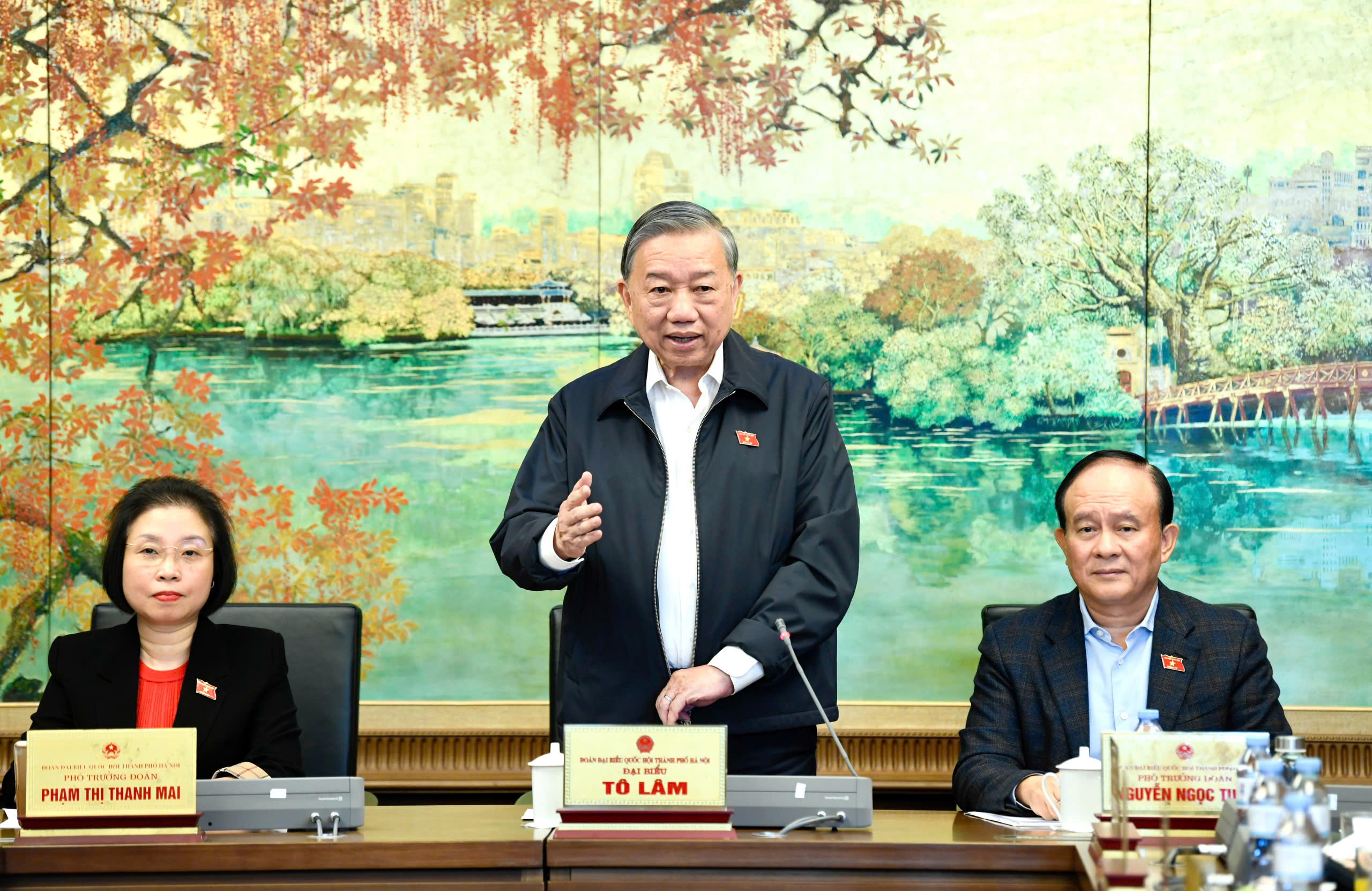 Mục tiêu cuối cùng chính là thụ hưởng của người dân 2 Tổng Bí thư: Tăng trưởng nhưng người dân phải được thụ hưởng - Ảnh 2.