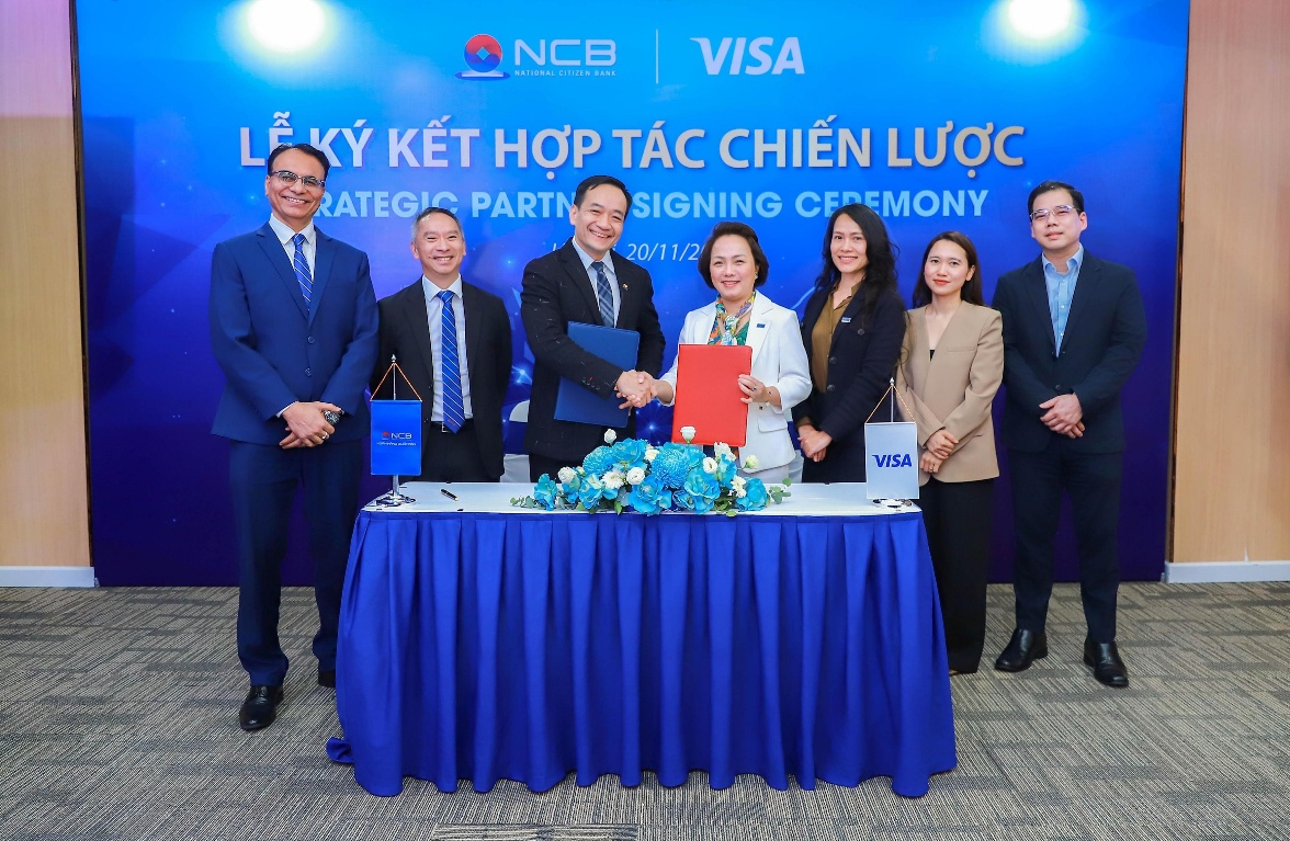 Ngân hàng NCB và VISA ký kết hợp tác chiến lược, nâng tầm dịch vụ thẻ tại Việt Nam- Ảnh 1. Ngân hàng NCB và VISA ký kết hợp tác chiến lược, nâng tầm dịch vụ thẻ tại Việt Nam- Ảnh 1.