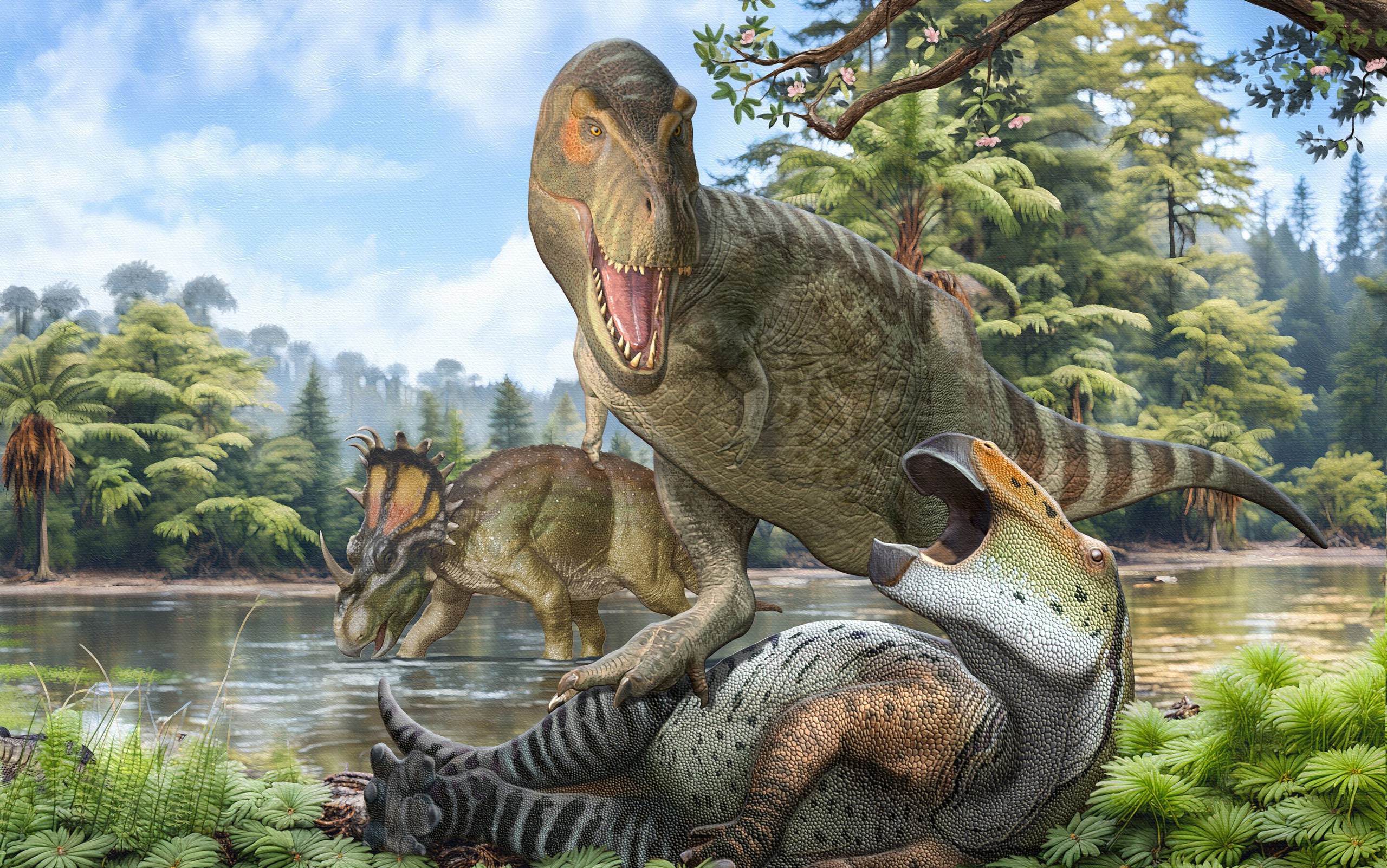 Nghiên cứu mới tiết lộ thứ giúp T-rex phình to thành bạo chúa - Ảnh 1.