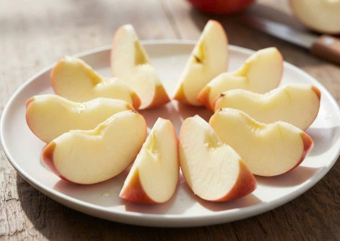 Quả táo chứa nhiều dưỡng chất tốt cho người bệnh tiểu đường. Ảnh được tạo bởi AI