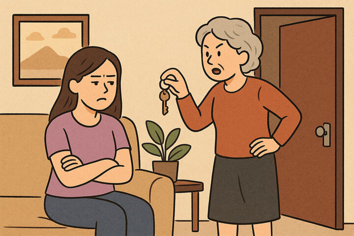 Nha cua toi nhung me chong cam chia khoa thich