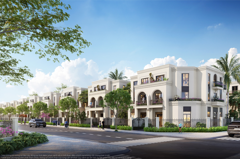 Nhà phố Vịnh Tiên, Vinhomes Green Paradise giá từ 134 triệu đồng/m2 - 2