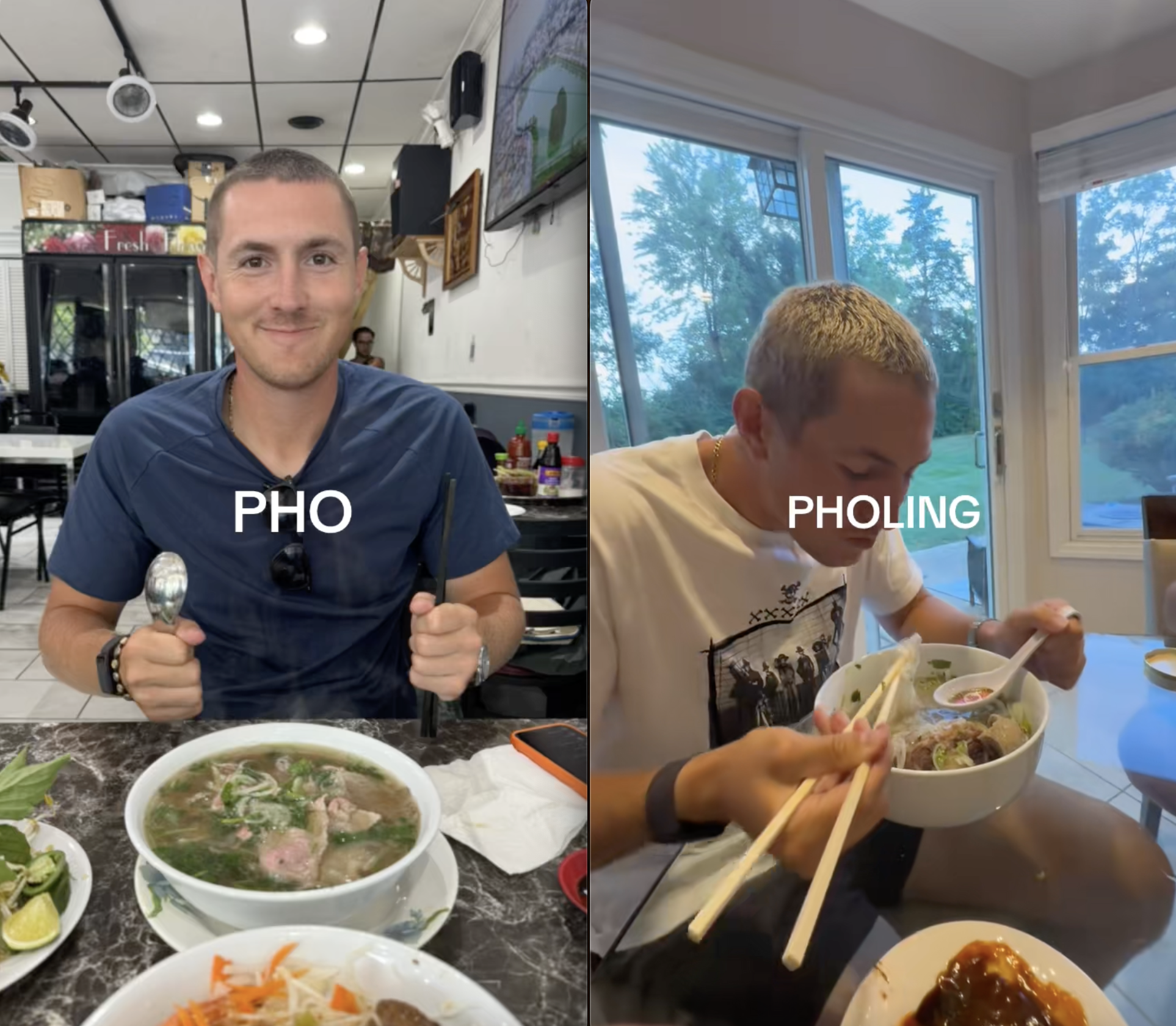 Nhìn khách Tây ăn phở, dân mạng Việt lại có 1 nỗi sợ- Ảnh 1.