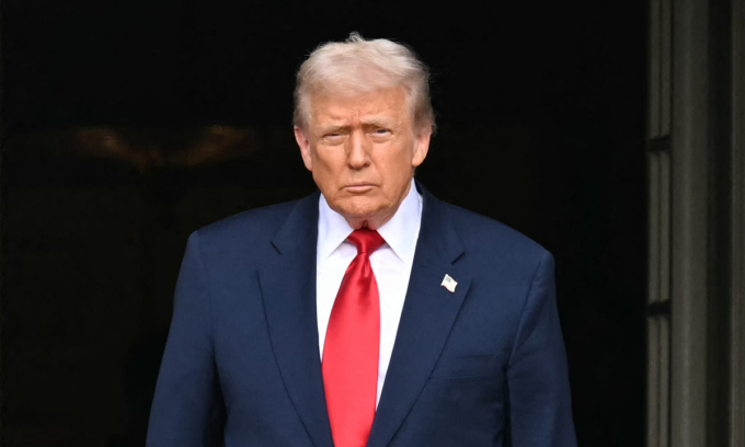 Tổng thống Mỹ Donald Trump tại Nhà Trắng ngày 19/11. Ảnh: AFP