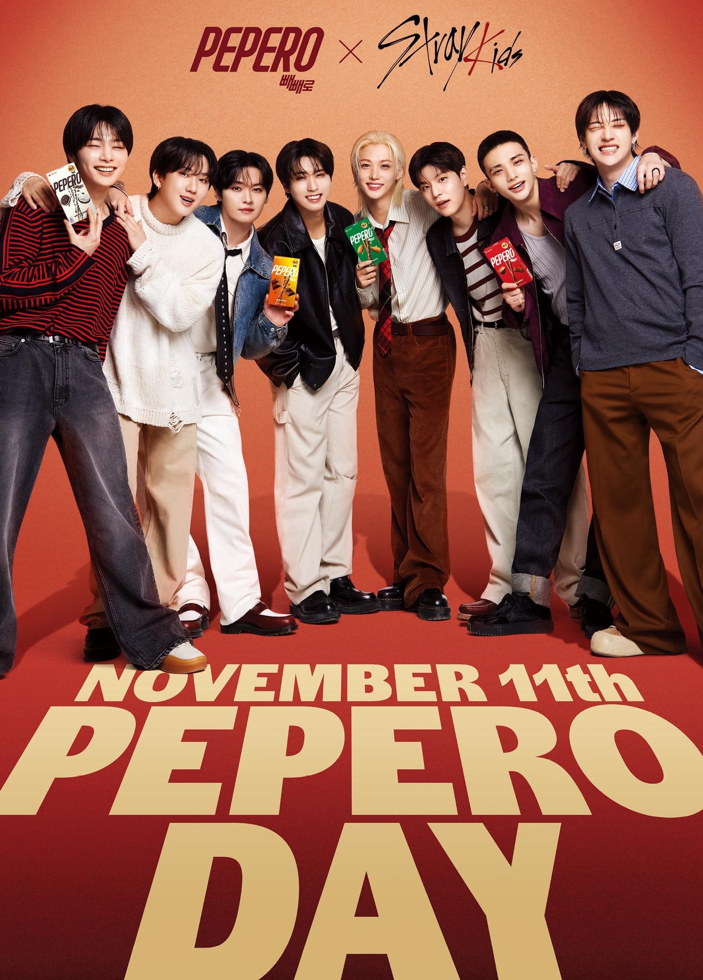 Stray Kids - Đại sứ thương hiệu toàn cầu của PEPERO