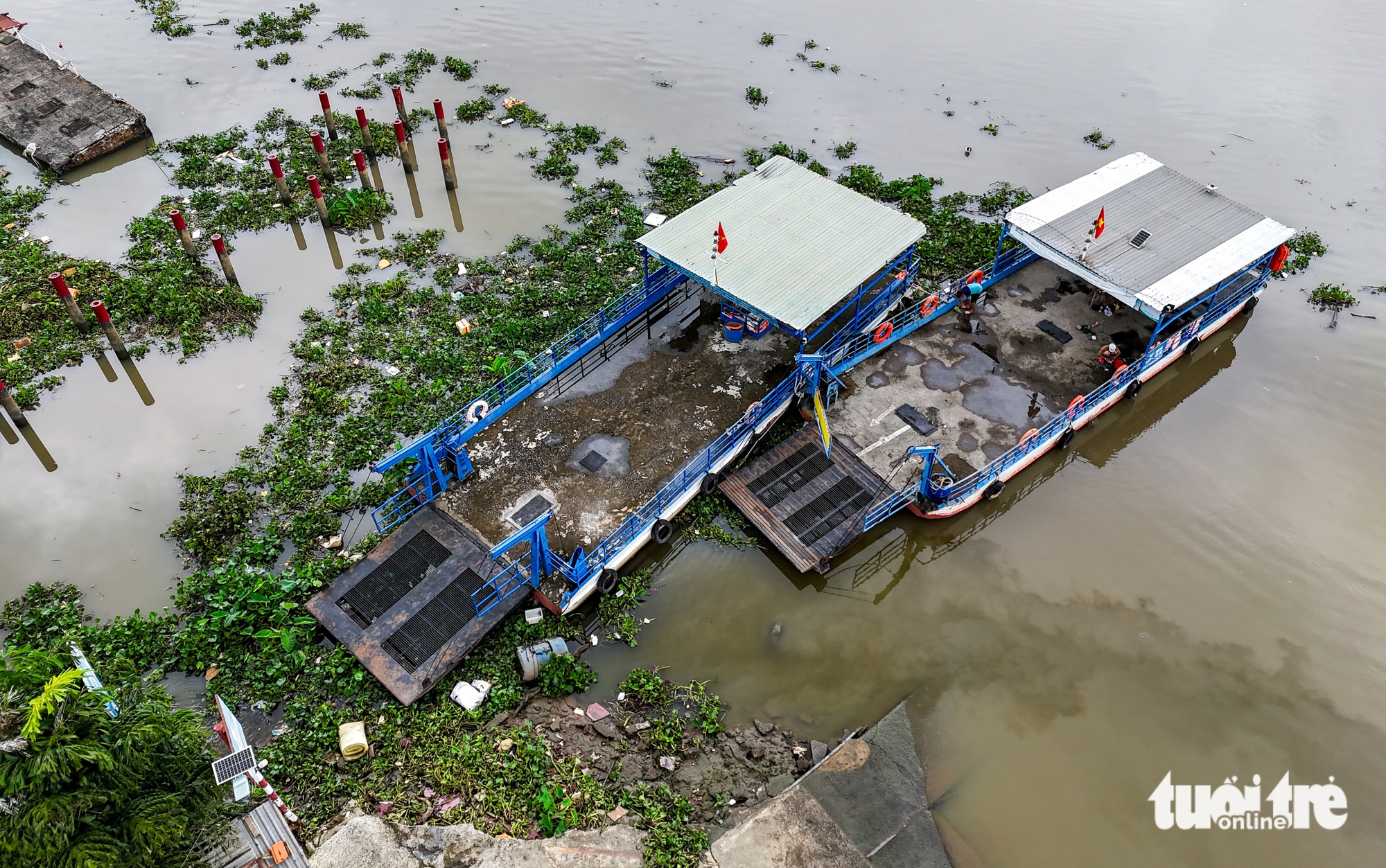 phà Bình Quới - Ảnh 1.