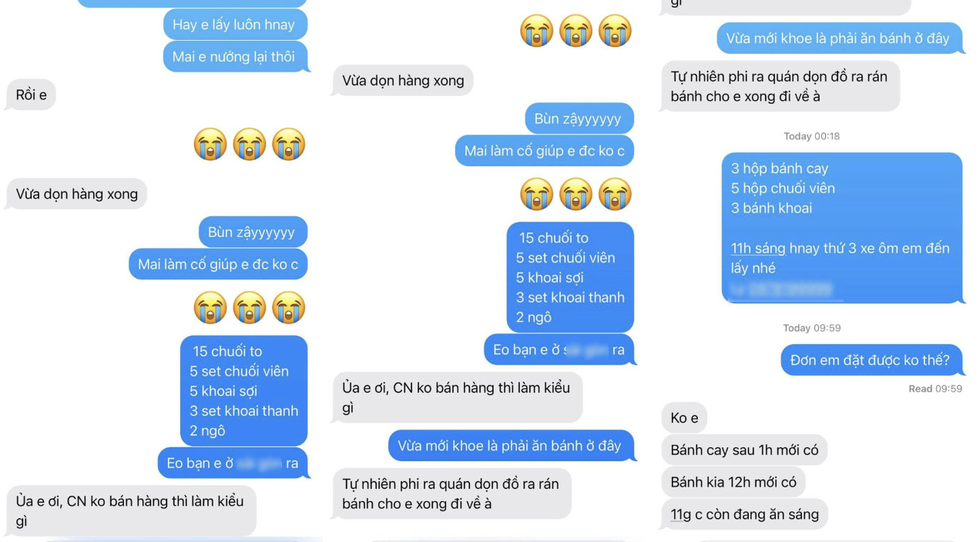 Quán bánh chuối gây tranh cãi ở Hà Nội, chưa tới giờ bán, khách vẫn cố chờ - 1