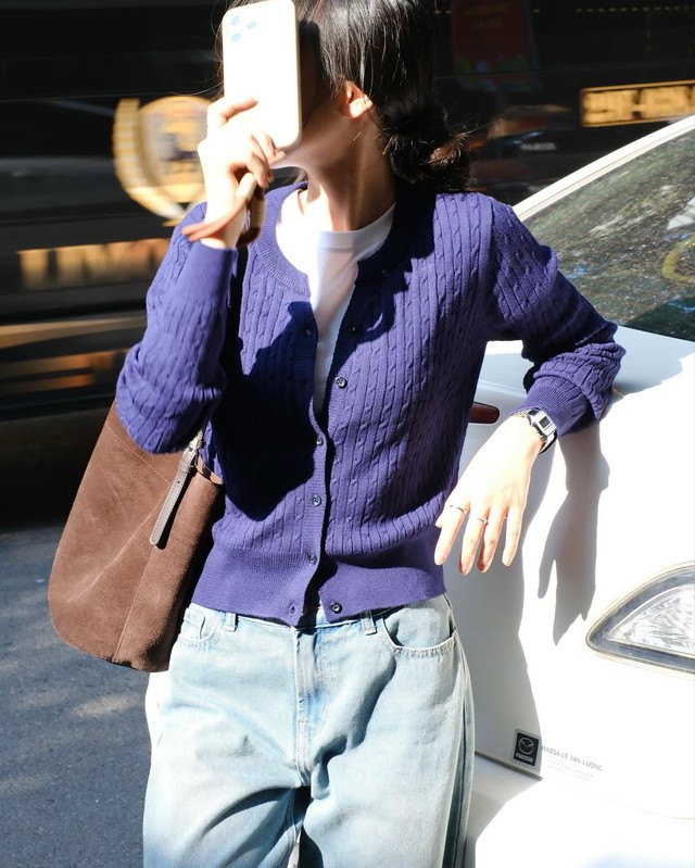 Quần jeans và áo tweed, áo khoác da... những cặp đôi ăn ý nhất mùa lạnh- Ảnh 1.