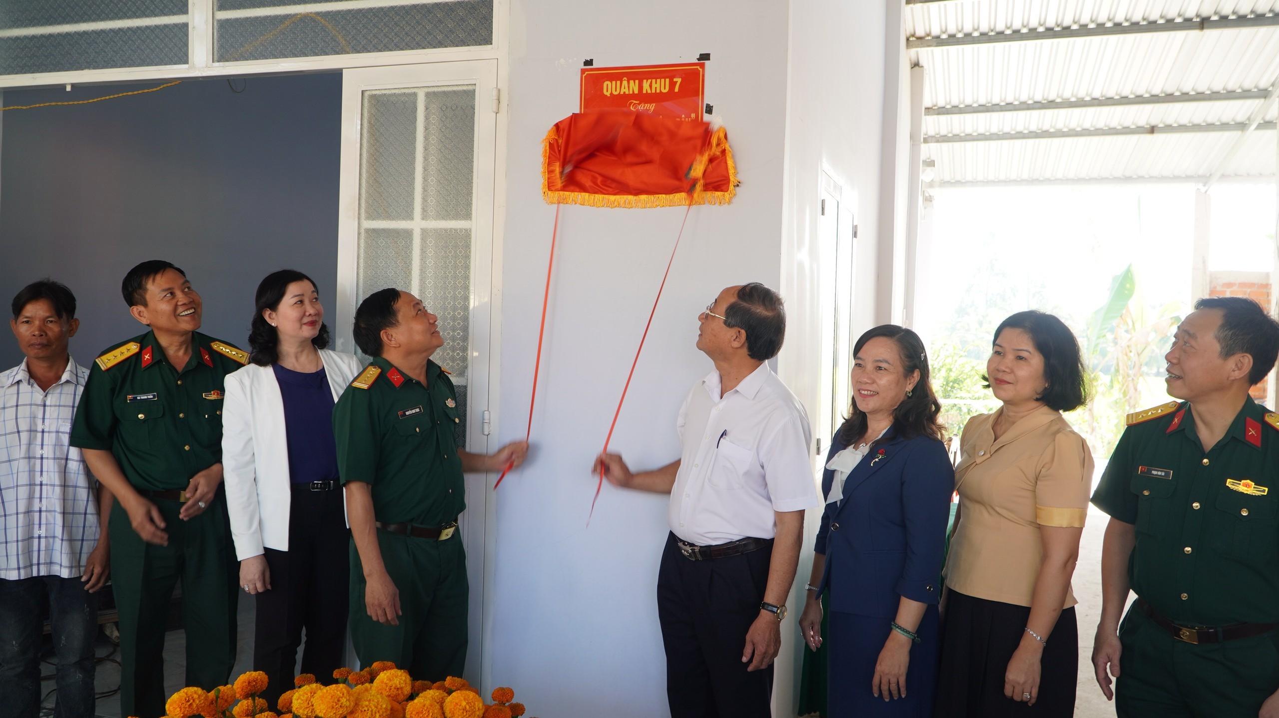 Quân khu 7 sắp bàn giao 69 căn nhà 