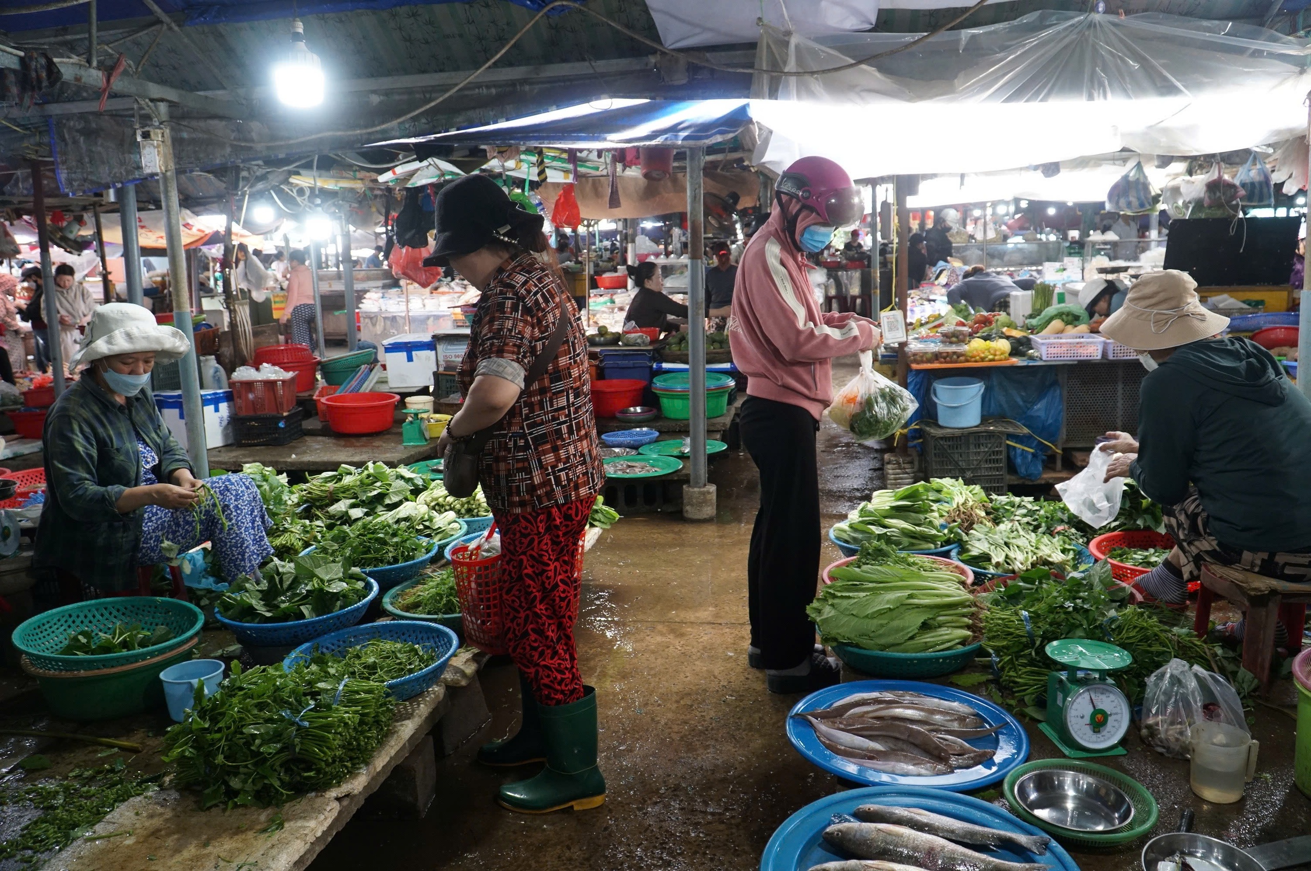 Giá rau xanh tại Đà Nẵng tăng gấp 2 - 3 lần sau mưa lũ , nguồn cung khan hiếm - Ảnh 1. Giá rau xanh tại Đà Nẵng tăng gấp 2 - 3 lần sau mưa lũ , nguồn cung khan hiếm - Ảnh 1.