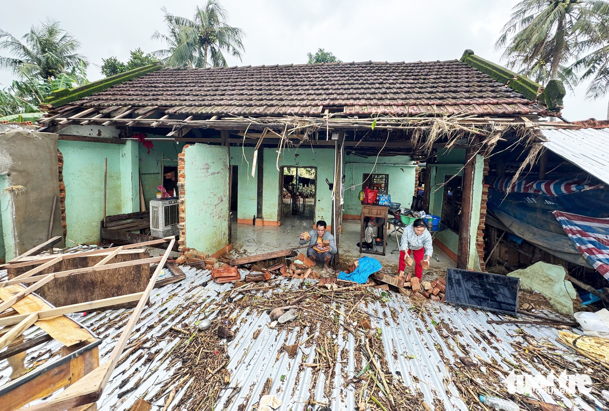 rốn lũ Hòa Thịnh - Ảnh 1.