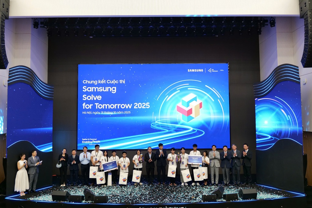 Samsung Việt Nam tổng kết và công bố kết quả cuộc thi Samsung Solve for Tomorrow 2025 - 1