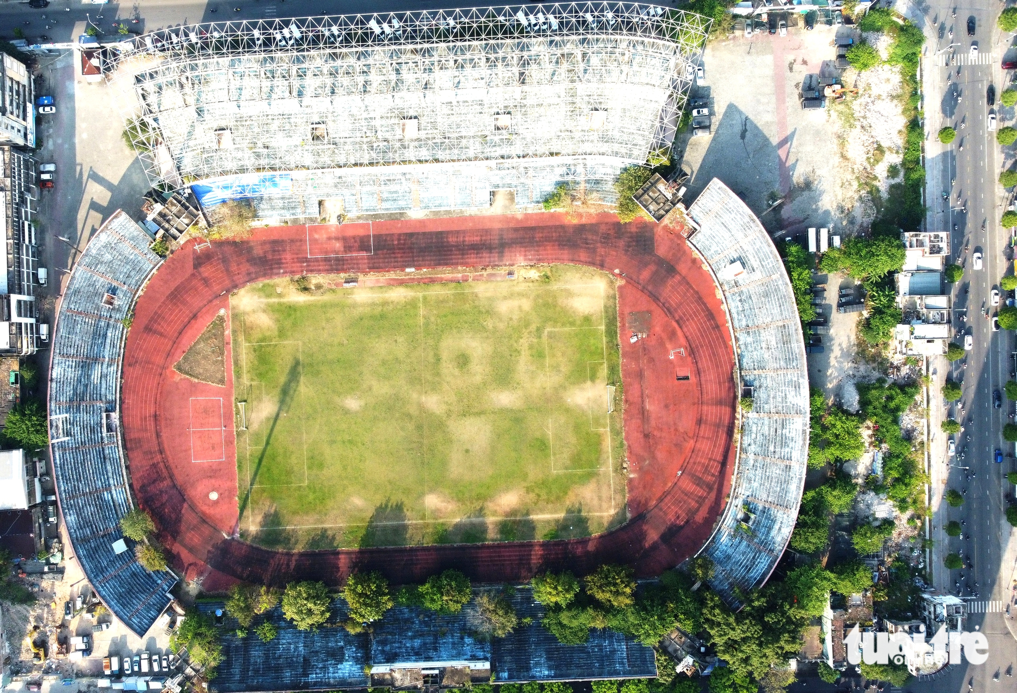 Sân vận động Chi Lăng chuẩn bị đấu giá nguyên khối, không chia lô 1 sân vận động Chi Lăng - Ảnh 1.