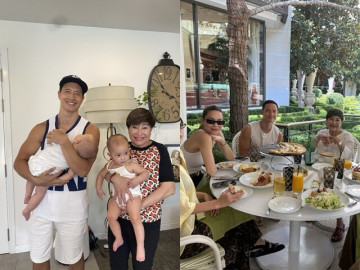 Sao Việt 24h: Vợ NSND Xuân Bắc được khen nhìn như "lên chức" khi tình tứ đứng cạnh chồng, chuẩn dáng "bà sui cực phẩm" 14 Sao Việt 24h: Vợ cũ Đàm Vĩnh Hưng khoe ảnh bên Kim Lý, cách xưng hô mẹ - con gây chú ý